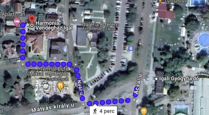 Harmonia Vendeghaz 100 Meterre Az Igali Gyogyfuerdotol Apartment Екстериор снимка